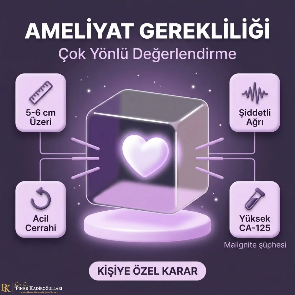 istanbul sağ yumurtalık kisti belirtileri
