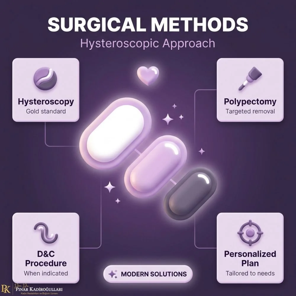 Office hysteroscopy see and treat method