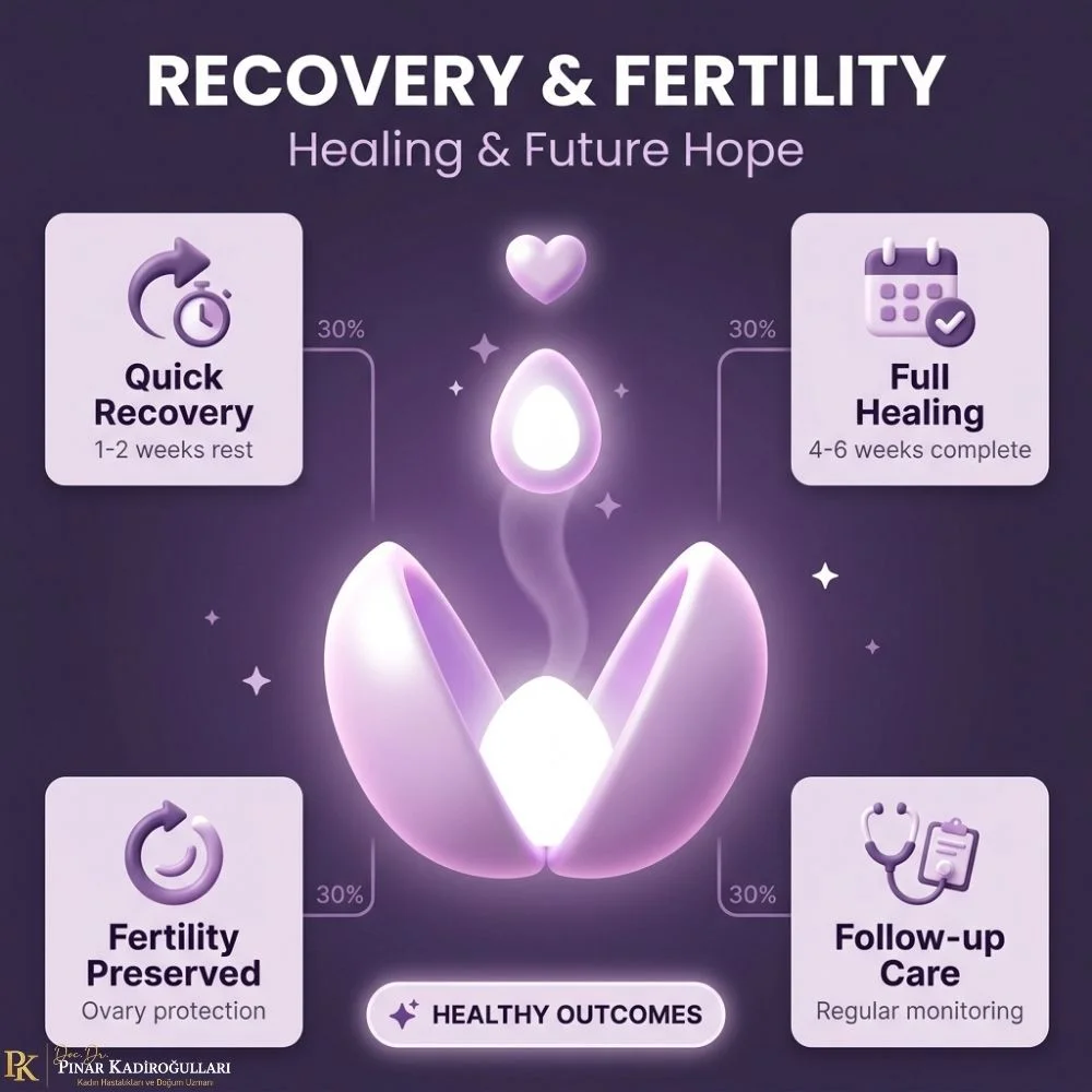 Pregnancy and recurrence after cyst surgery