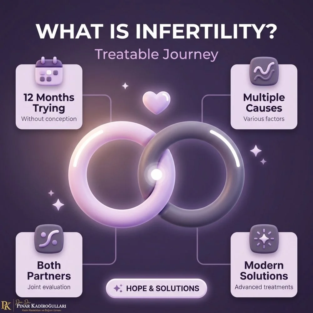 Female and male infertility causes diagnosis