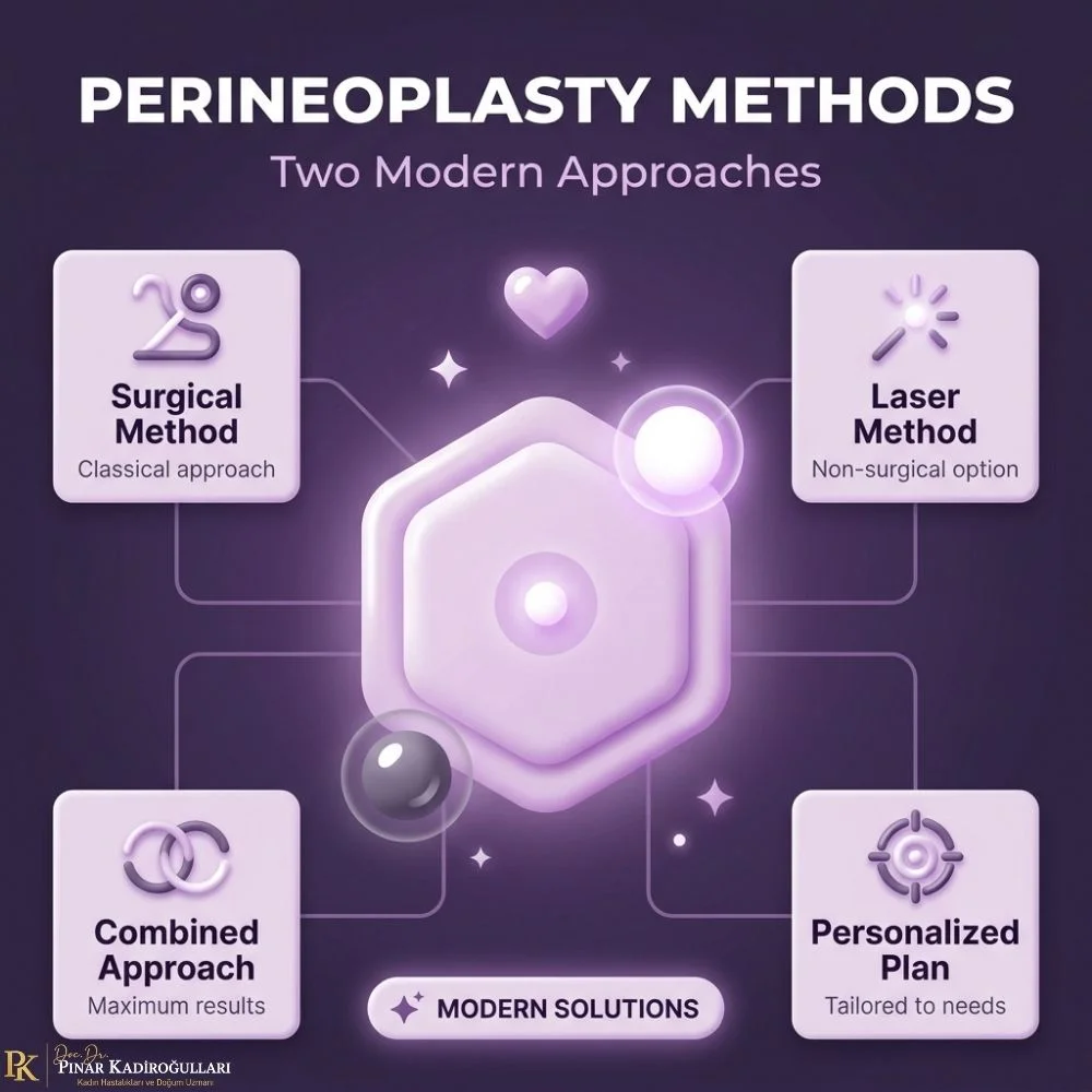 How is classical perineoplasty performed Turkey