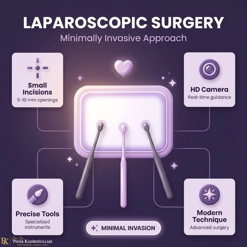 How laparoscopic closed surgery is performed