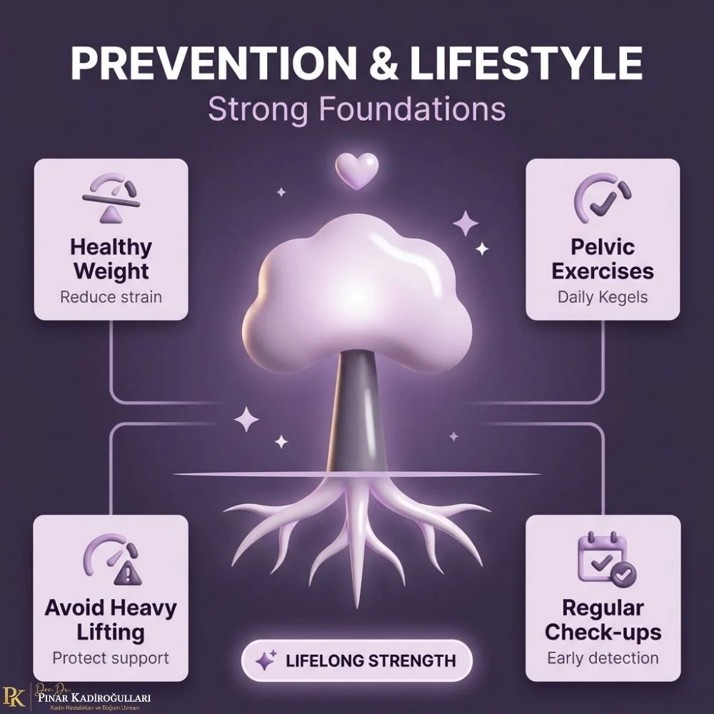 How to prevent pelvic organ prolapse