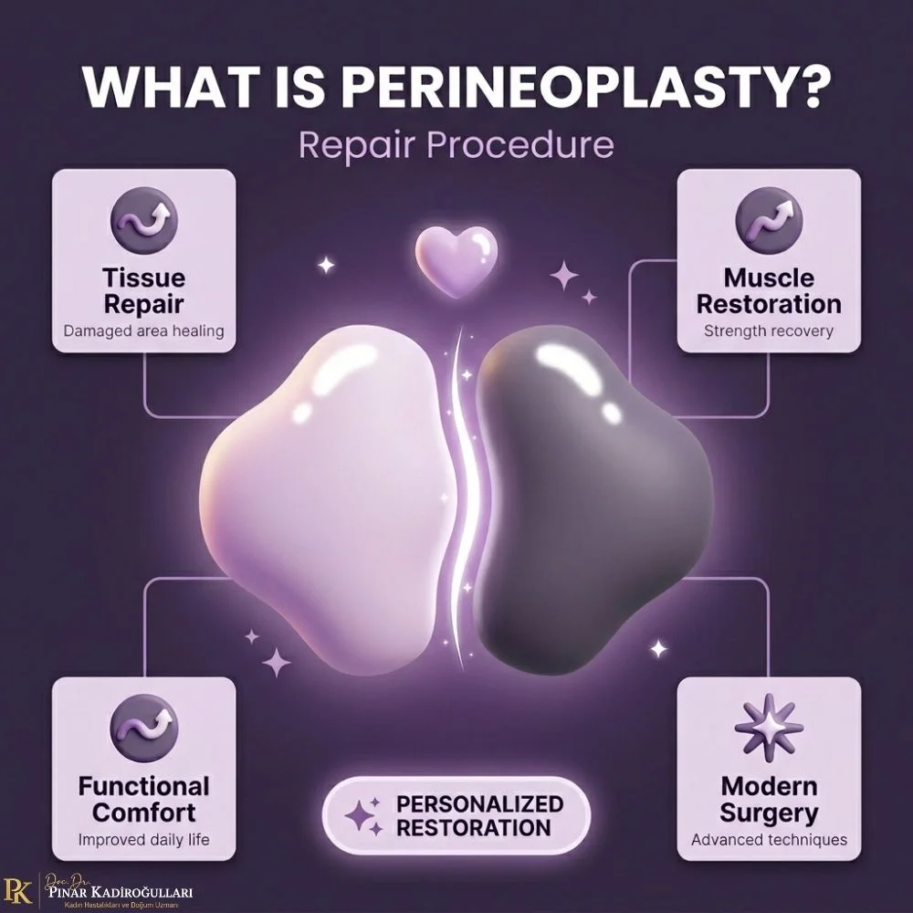 What causes perineal tears after childbirth Istanbul