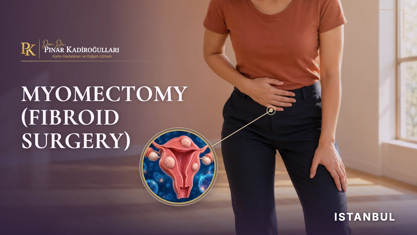 Myomectomy fibroid surgery Istanbul Nişantaşı