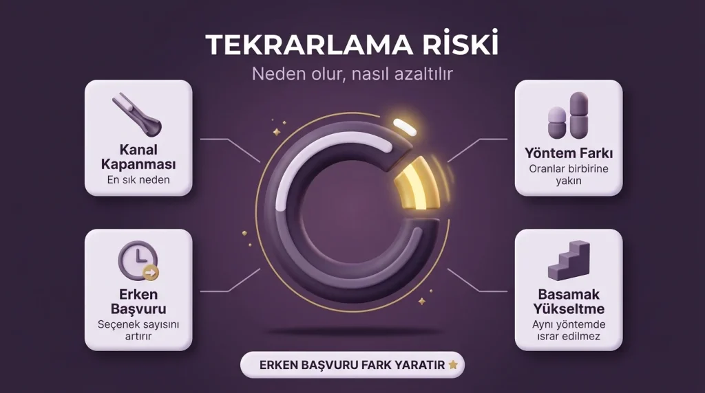 Bartholin kisti tekrarlama riski