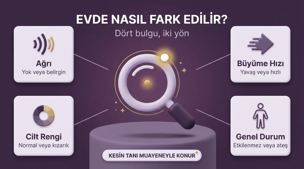 Bartolin kisti evde nasıl fark edilir
