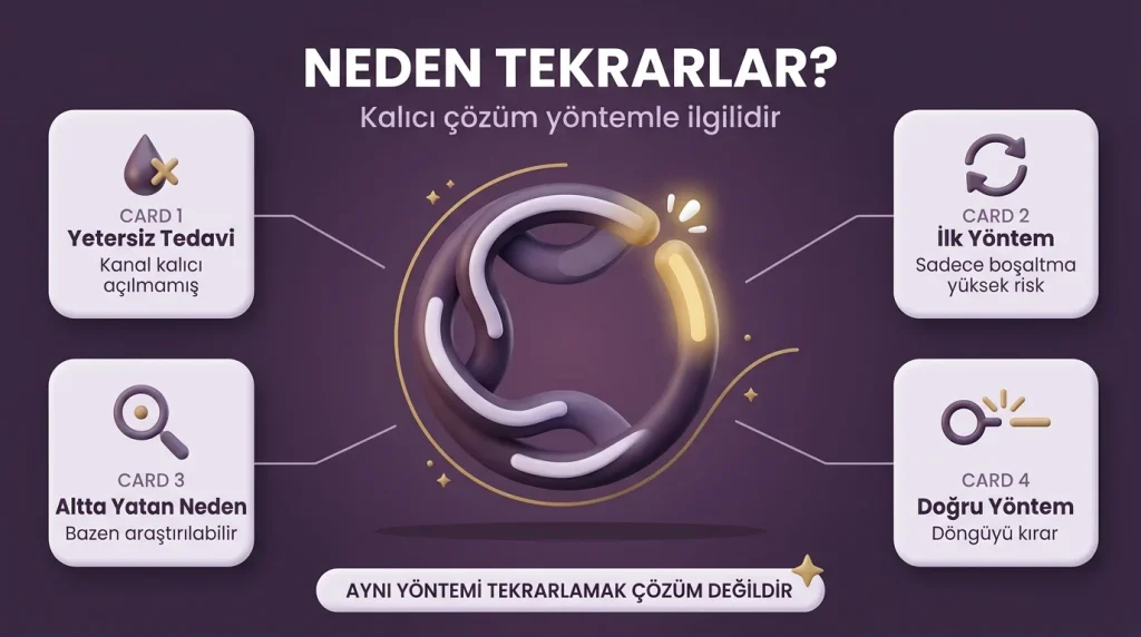 Bartholin kisti neden tekrarlar