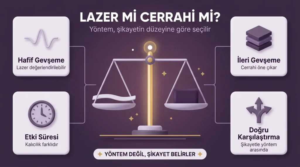 lazerle vajina daraltma yaptıranların yorumları