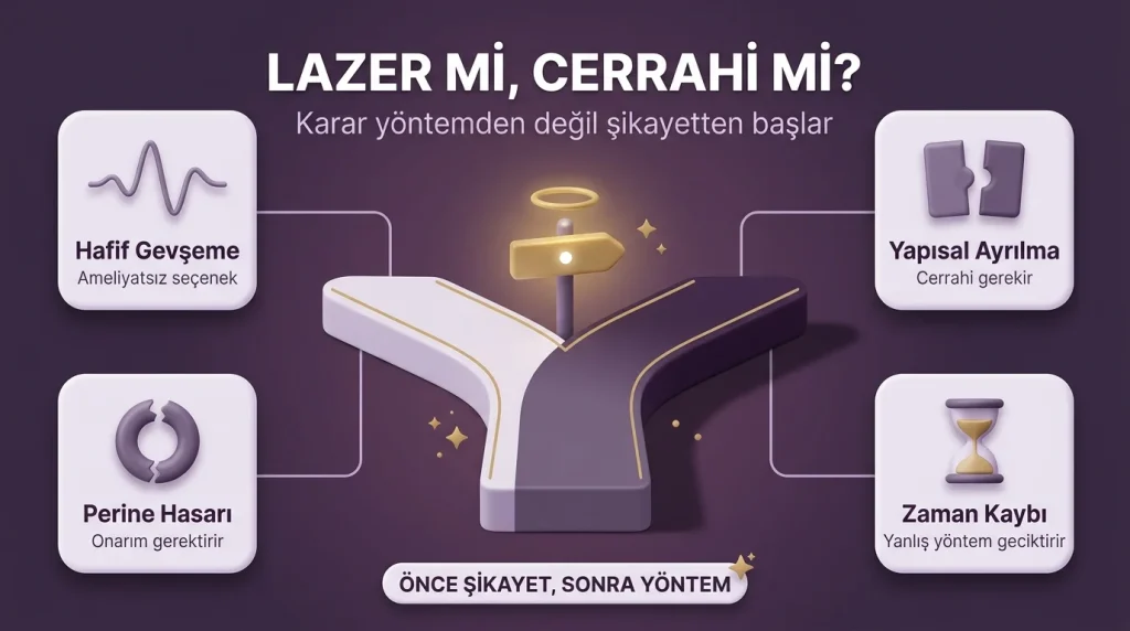 lazerle vajina daraltma yan etkileri